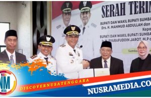 Sertijab Bupati dan Wakil Bupati Sumbawa : Estafet Kepemimpinan Menuju Sumbawa Unggul, Maju dan Sejahtera