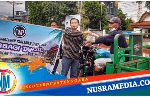 Jurnalis Parlemen NTB Berbagi Kebahagiaan di Bulan Penuh Berkah Ramadhan