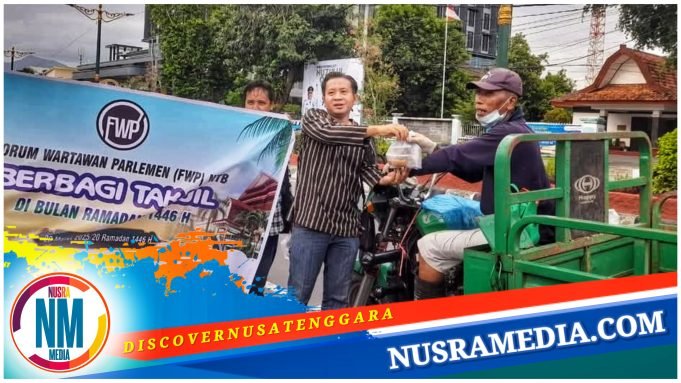 Jurnalis Parlemen NTB Berbagi Kebahagiaan di Bulan Penuh Berkah Ramadhan