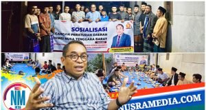Disambut Antusias Warga, Sudirsah Sujanto Kembali Sosialisasikan Ranperda Perlindungan PMI NTB di Dua Desa