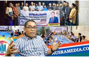 Disambut Antusias Warga, Sudirsah Sujanto Kembali Sosialisasikan Ranperda Perlindungan PMI NTB di Dua Desa