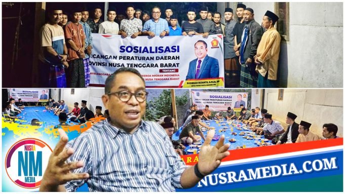 Disambut Antusias Warga, Sudirsah Sujanto Kembali Sosialisasikan Ranperda Perlindungan PMI NTB di Dua Desa
