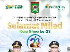 Bank NTB Syariah : Selamat Milad Kota Bima ke-23