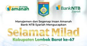 Bank NTB Syariah : Selamat Milad Lombok Barat ke-67