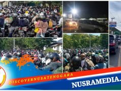 Arus Balik H÷6 Lebaran, Antrean di Pelabuhan Poto Tano “Mengular”