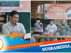 Ajak Terus Berkolaborasi dan Perkuat Kemitraan, Ketua DPRD Sumbawa : “Pers Berperan Penting”