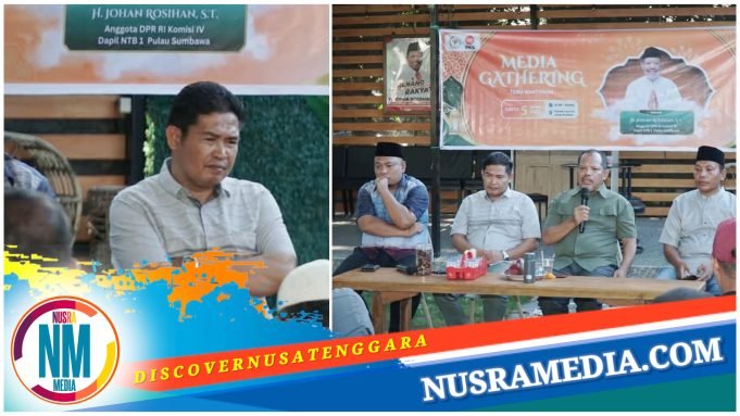 Ajak Terus Berkolaborasi dan Perkuat Kemitraan, Ketua DPRD Sumbawa : “Pers Berperan Penting”