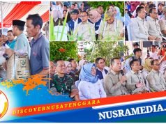 Hadiri Panen Raya Serentak, Lalu Wirajaya Serahkan Bantuan Bibit Padi Untuk Petani di Lombok Tengah