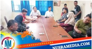 Hari Pertama Bekerja, Plt Ketua PMI Lobar Langsung ‘Tancap Gas’