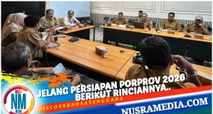 Revitalisasi Venue Porpov, Sumbawa Butuh Backup Anggaran Rp11,5 Miliar