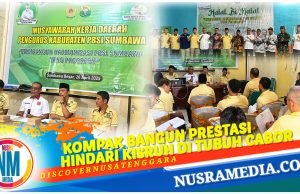 PBSI Sumbawa Gelar Halal Bihalal dan Rakerkab