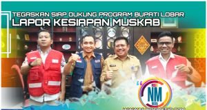 Plt Ketua PMI Lombok Barat Temui Bupati LAZ