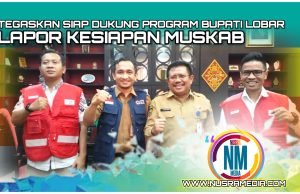 Plt Ketua PMI Lombok Barat Temui Bupati LAZ
