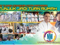 166 Kenshi Shorinji Kempo se-Pulau Lombok Ikuti Pemantapan Teknik dan UKT