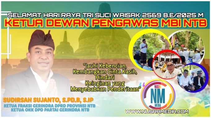 Sudirsah Sujanto Ajak Umat Buddha Hidup Penuh Kesadaran