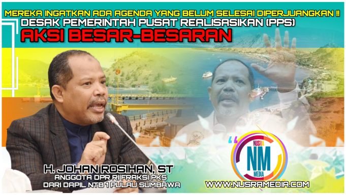 Aksi Blokade Pelabuhan Poto Tano, Johan Rosihan : Peringatan Bagi Pemerintah Pusat