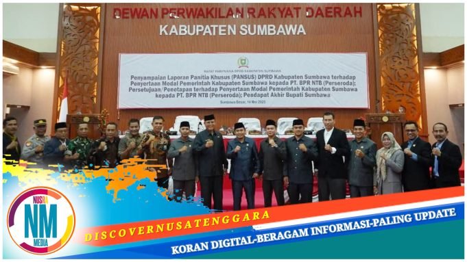 Pansus DPRD Sumbawa Setujui Rencana Penyertaan Modal Pemda ke BPR NTB