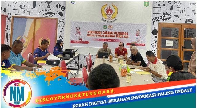 KONI Sumbawa Lakukan Verifikasi Cabor
