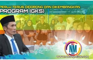 Anggota Komisi IV DPRD Syamsul Hidayat Dukung GKS di SMPN 3 Sumbawa Besar