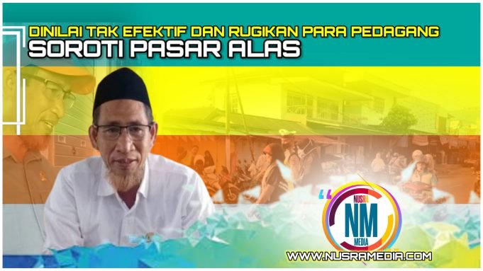 Dewan Andi Prihatin dengan Kondisi Pasar Alas