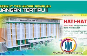 Waspada Akun Palsu Mengatasnamakan Bank NTB Syariah
