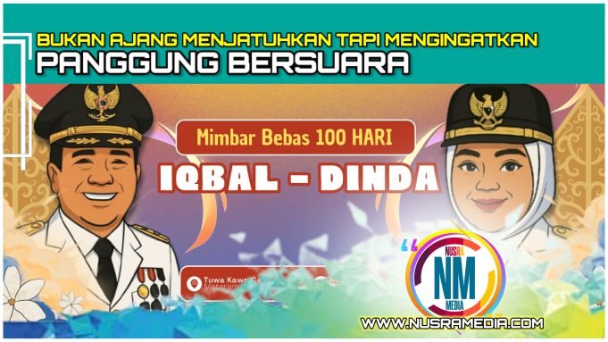 Mimbar Bebas 100 Hari Iqbal-Dinda