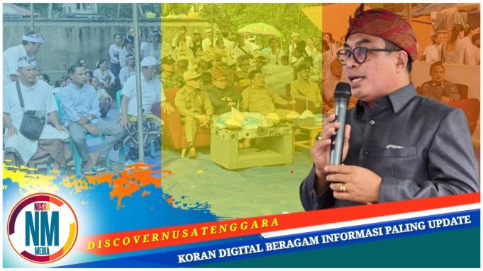 Hadiri Odalan Pura Puseh, Dewan Sudirsah Ajak Jaga Tri Kerukunan Umat Beragama : “KLU Ibarat Taman Bunga”
