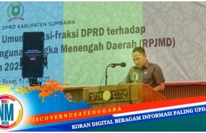 Fraksi PKS Sumbawa Berikan Sejumlah Catatan Kritis dan Saran Strategis