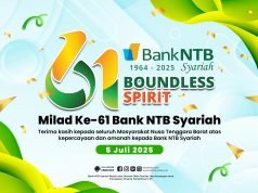 Selamat Milad ke-61 Bank NTB Syariah