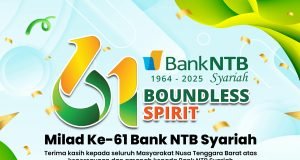 Selamat Milad ke-61 Bank NTB Syariah