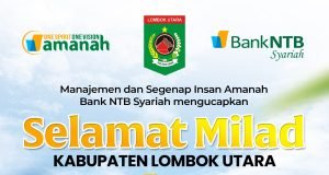 Bank NTB Syariah : Selamat Milad Lombok Utara ke-17