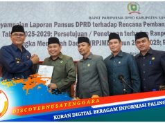 Ranperda RPJMD 2025-2029 Disetujui