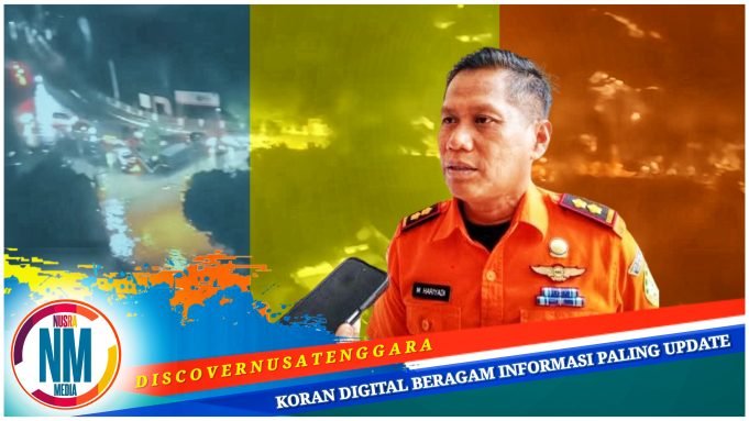 SAR Mataram Kerahkan Tim Rescue Evakuasi Korban Banjir di Kota Mataram
