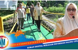 Dukung Pemulihan Pasca Bencana, Bank NTB Syariah Hadirkan “Jembatan Amanah” di Lombok Barat