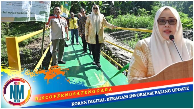 Dukung Pemulihan Pasca Bencana, Bank NTB Syariah Hadirkan “Jembatan Amanah” di Lombok Barat