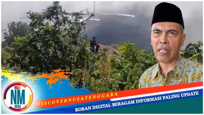 Pendaki Swiss yang Jatuh di Rinjani Berhasil Dievakuasi Jalur Udara : “Terimakasih Untuk Seluruh Tim Evakuasi”