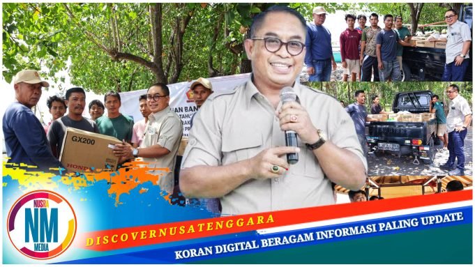 Salurkan Bantuan Alat Tangkap Untuk Nelayan di Lombok Utara : “Terimakasih Sudirsah Sujanto”