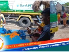 Wujud Kepedulian Nyata, Bank NTB Syariah Distribusikan Ribuan Liter Air Bersih ke Sekaroh