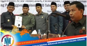 DPRD Sumbawa Setujui Ranperda APBD Tahun 2024