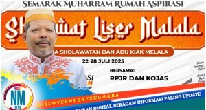 Semarak Muharram 1447 H : Gandeng RPJR dan KOJAS, Rumah Aspirasi Johan Rosihan Gelar “Sholawat Liser Malala”