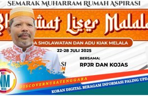 Semarak Muharram 1447 H : Gandeng RPJR dan KOJAS, Rumah Aspirasi Johan Rosihan Gelar “Sholawat Liser Malala”