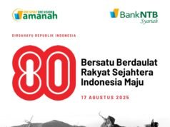 Keluarga Besar Bank NTB Syariah : Dirgahayu RI ke-80