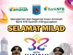 Bank NTB Syariah : Selamat Milad ke-32 Kota Mataram
