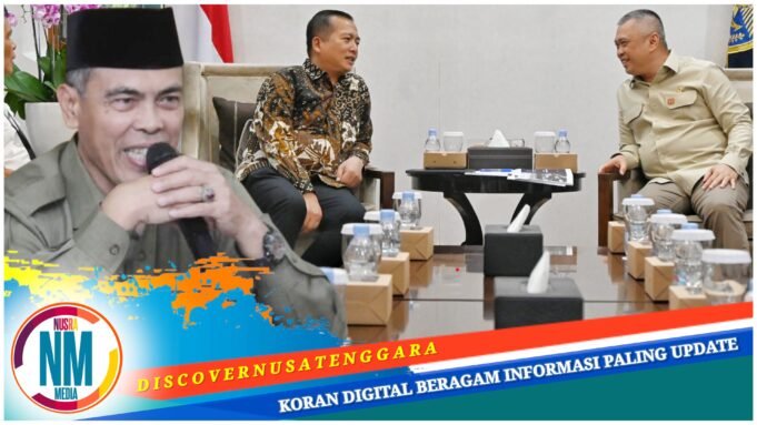 Gubernur NTB Temui Menhub Perjuangkan Akses Baru Transportasi Laut