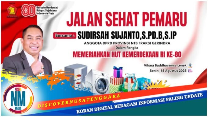 Jalan Sehat Pemaru Bersama Dewan Sudirsah Sujanto : Yuk Ikuti dan Meriahkan, Banyak Hadiah Menarik Menanti !