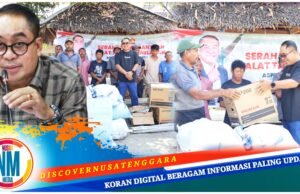 Salurkan Bantuan Untuk Nelayan di Lombok Utara : “Terimakasih Sudirsah Sujanto”