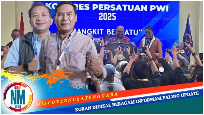 PWI NTB Dukung Penuh Program Rekonsiliasi Kepemimpinan Baru PWI Pusat Akhmad Munir