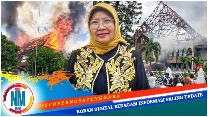 Gedung Hangus Terbakar, DPRD NTB Bakal Gelar Tenda Kerja di Halaman Kantor