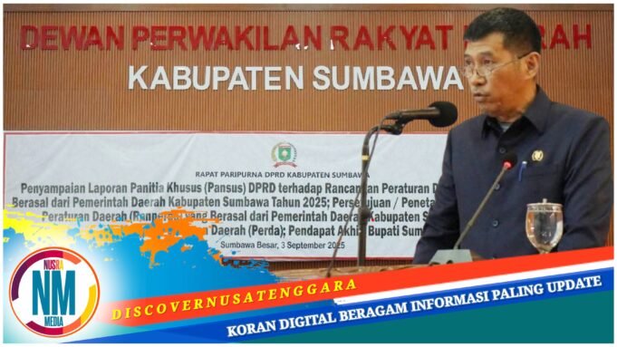 Setujui Dua Ranperda, Pansus DPRD Sumbawa Berikan Sejumlah Catatan