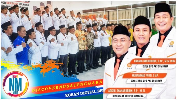 Nanang Nasiruddin Resmi Dilantik Jadi Ketua DPD PKS Sumbawa Periode 2025-2030